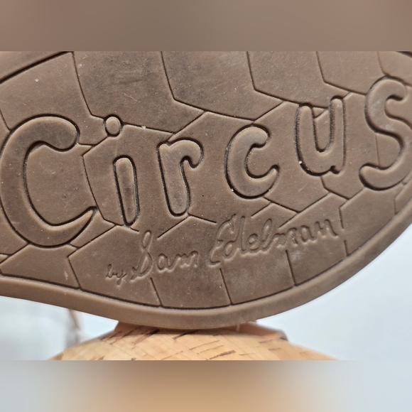 Circus By Sam Edelman Raquel Cork Wedge Sandals Women's Size 10M - Picture 12 of 12